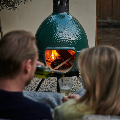 Big Green Egg Chiminea Kamin