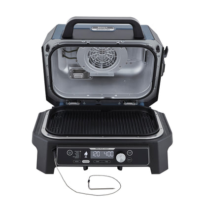 Ninja Woodfire Pro Connect XL Elektrischer Outdoor Grill & Smoker OG901EU Bundle