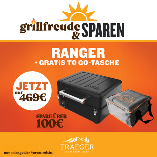 Traeger Ranger + GRATIS To-Go-Tasche